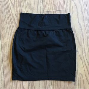 Black Bodycon Skirt